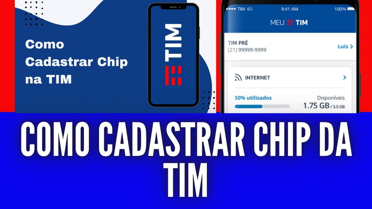 como cadastrar chip da tim - como cadastrar um chip da tim pela ...