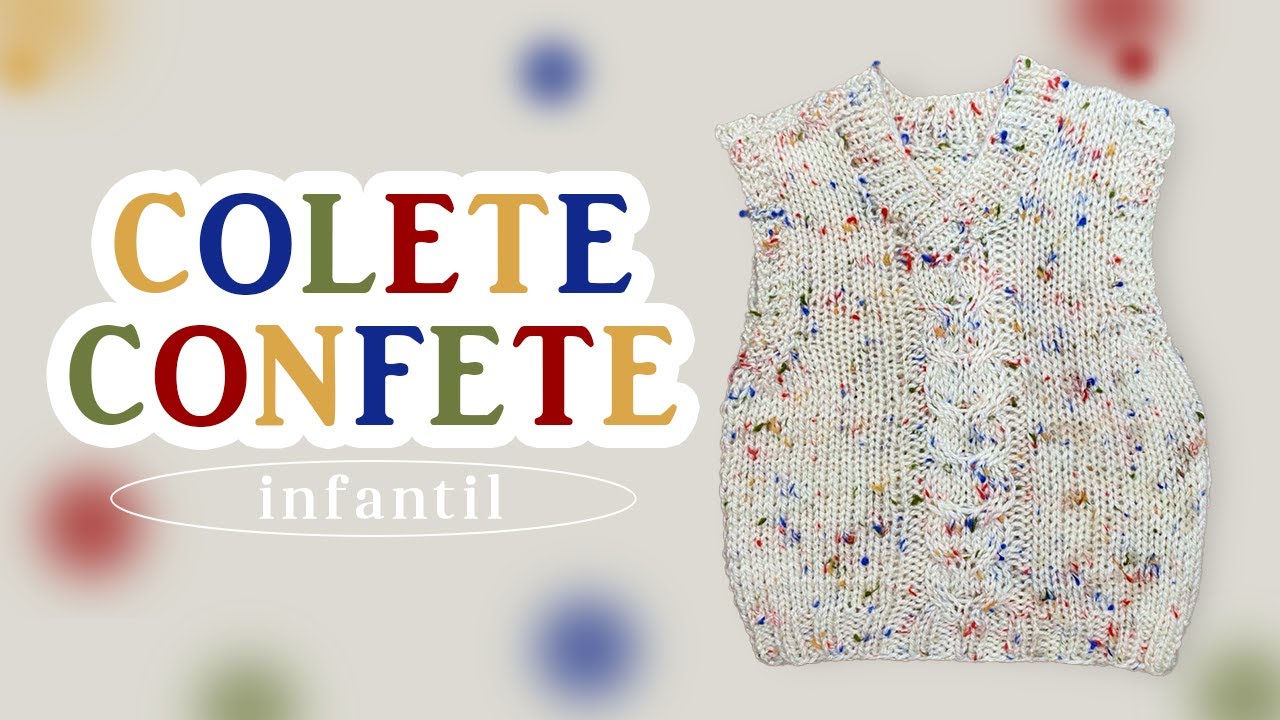 Colete Confete Infantil