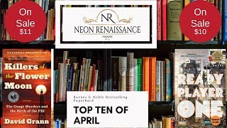 Barnes & Noble top ten paperback bestsellers of April
