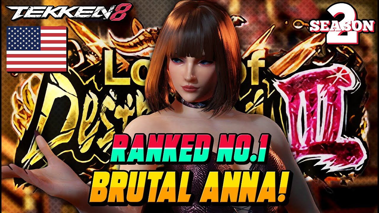 Tekken 8 – Ranked No.1 ANNA WILLIAMS Absolute Domination!