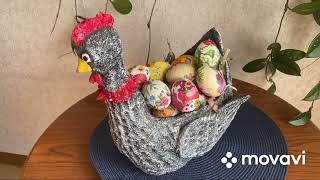 Как сделать красивые яйца к Пасхе? Пасхальный декор.