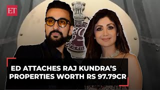 ED attaches Raj Kundra’s properties worth Rs 97.79 cr in Bitcoin investment fraud case