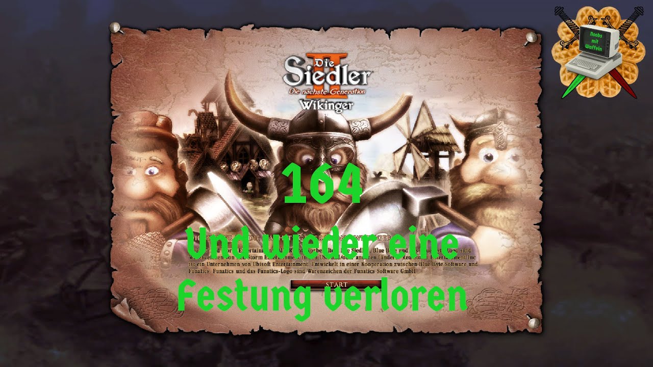 164 - Die Siedler 2 - Die nächste Generation - Wikinger // Und wieder eine Festung verloren