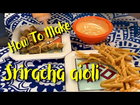Come fare Siracha Aioli