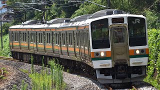 144M 211系 普通高崎行き 横川〜西松井田