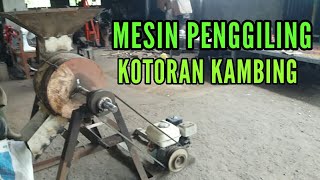 Review mesin penggiling kotoran kambing