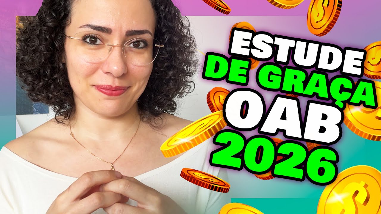 Curso Gratuito 1 Fase OAB 2026: Como passar sem gastar com cursinho