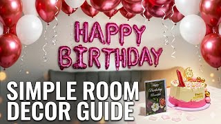 SURPRISING NICOLE! 🎂🤩🥳💥The Most Aesthetic Birthday Room Transformation