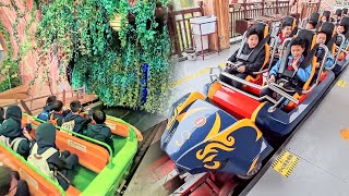 EVERY Ride at Fantawild Land Taizhou China - ZERO-G Coaster, 4D Dark Rides and Boat Ride