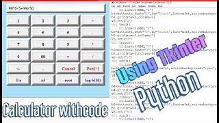 Python | Simple GUI calculator using Tkinter  With Code|Calculator Kaise Banaye|Python Beginners