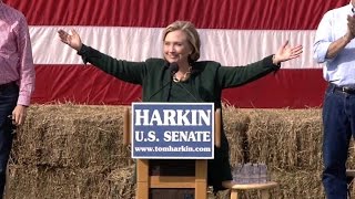 Hillary Clinton stokes 2016 presidential run speculation at Iowa event