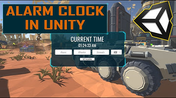 Alarm Clock in Unity using local Computer Date and Time