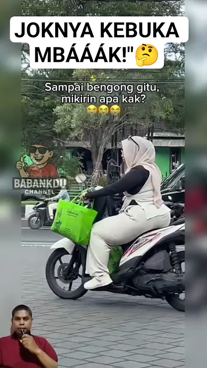 Lupa Nutup Jok Motor Abis Isi Bensin, Auto Malu! 😂