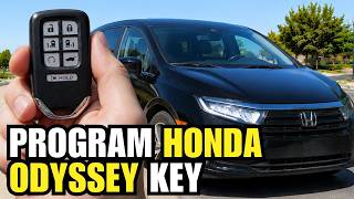 How to Program a Honda Odyssey Smart Key (2021–2024) at Home