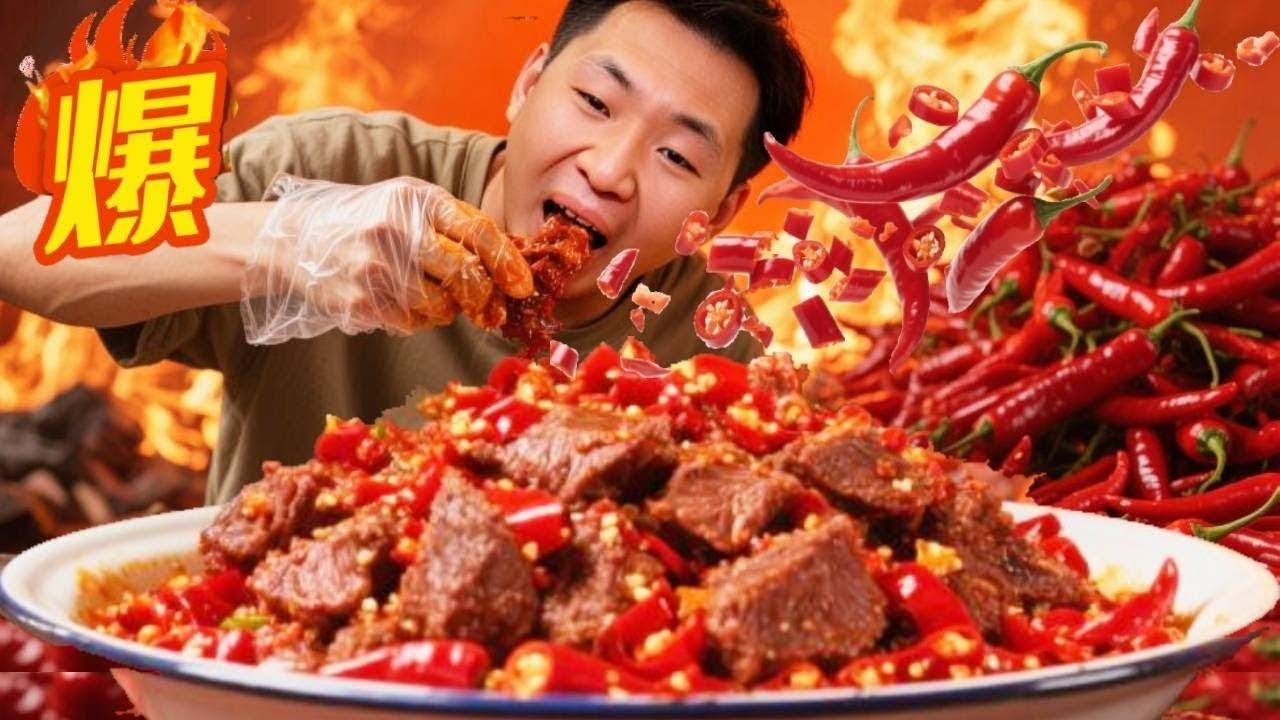 巡辣终极生死局！挑战160 万辣度收命牛肉，辣到冒汗也要硬刚到最后一口！【辣王刘泳杰】