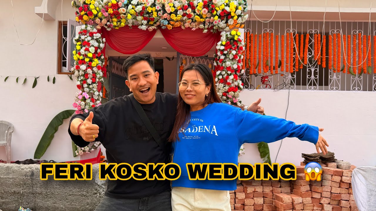 FERI SATHI LE PNI KTI BHAGAYO 😱 NEW HOME PARTY❤️