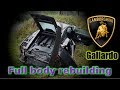 Lamborghini Gallardo. Full body rebuilding. Полное восстановление кузова.