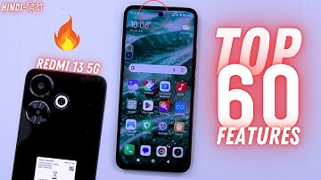 Redmi 13 5G Tips And Tricks - Top 60++ Hidden Features | Hindi-हिंदी