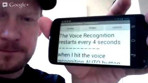 Live Caption Demo   The app for the hard of hearing and their friends!