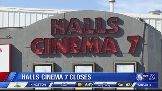 ‘It hurts to say goodbye:’ Halls Cinema 7 closes after 14 years in business