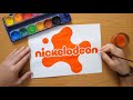 How to draw a nickelodeon logo 2024