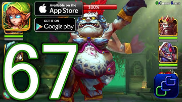 Heroes and Titans 3D Battle Arena iOS Walkthrough - Part 67 - Chapter 14: World