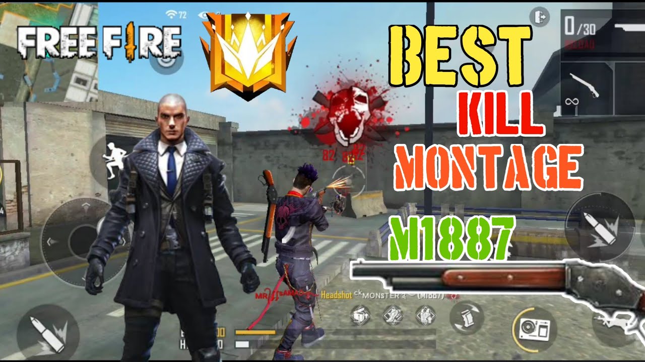 #Freefire #Garena #GamerzWeb Best Kill Montage | M1887 Shotgun