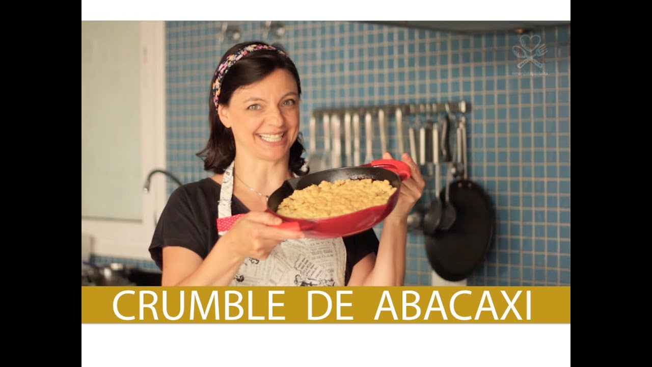 Crumble de Abacaxi | Mordida Perfeita