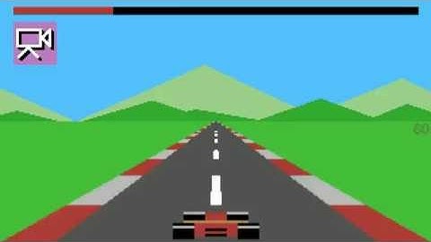 pseudo 3d racing engine (a.k.a i figured how to render curves and ended up making a pole position)