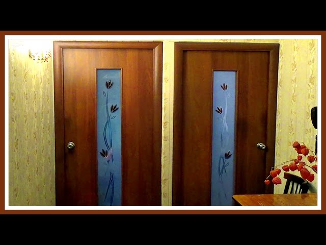 ОТОШЕЛ шпон. РЕМОНТ межкомнатных дверей СВОИМИ РУКАМИ.