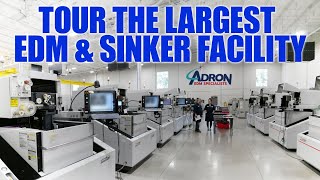 Wire & Sinker EDM - Largest shop in US - ADRON EDM Sussex WI by Part Gurus 309 views 3 months ago 1 minute, 57 seconds