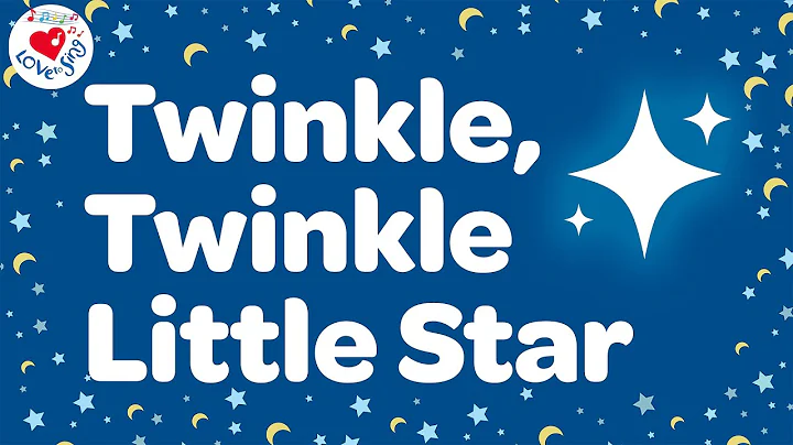 Twinkle Twinkle Little Star with Lyrics ⭐ Nursery Rhymes for Kids