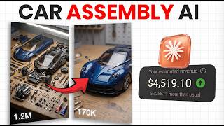 How I Create this AI Viral CAR ASMR Videos with FREE Tools