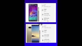 Galaxy note 4 vs galaxy note 8