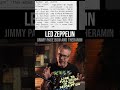 Led Zeppelin Jimmy No Longer Plays Dazed and Confused