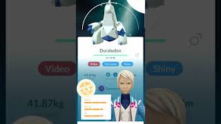 Shiny dynamax Duraludon! #pokemongo