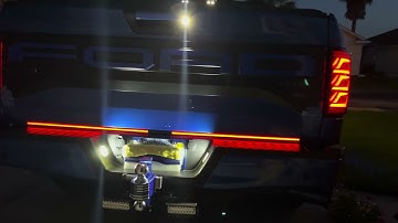 True mods tailgate light bar