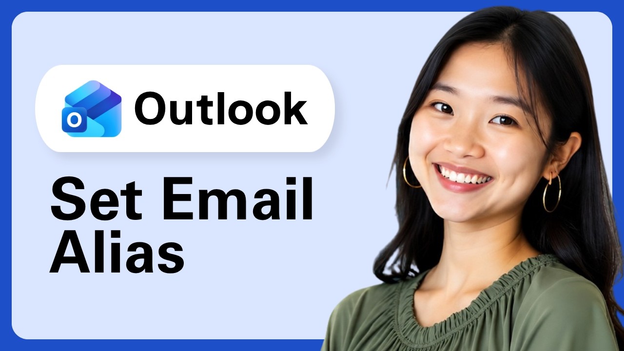 How To Set An Email Alias On Outlook (Complete Guide) - YouTube