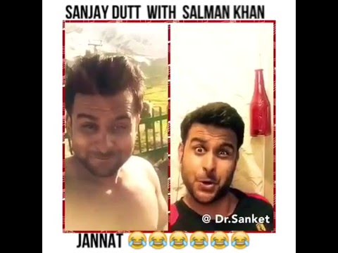 Salman Khan with Sanjay Dutt - JANNAT '