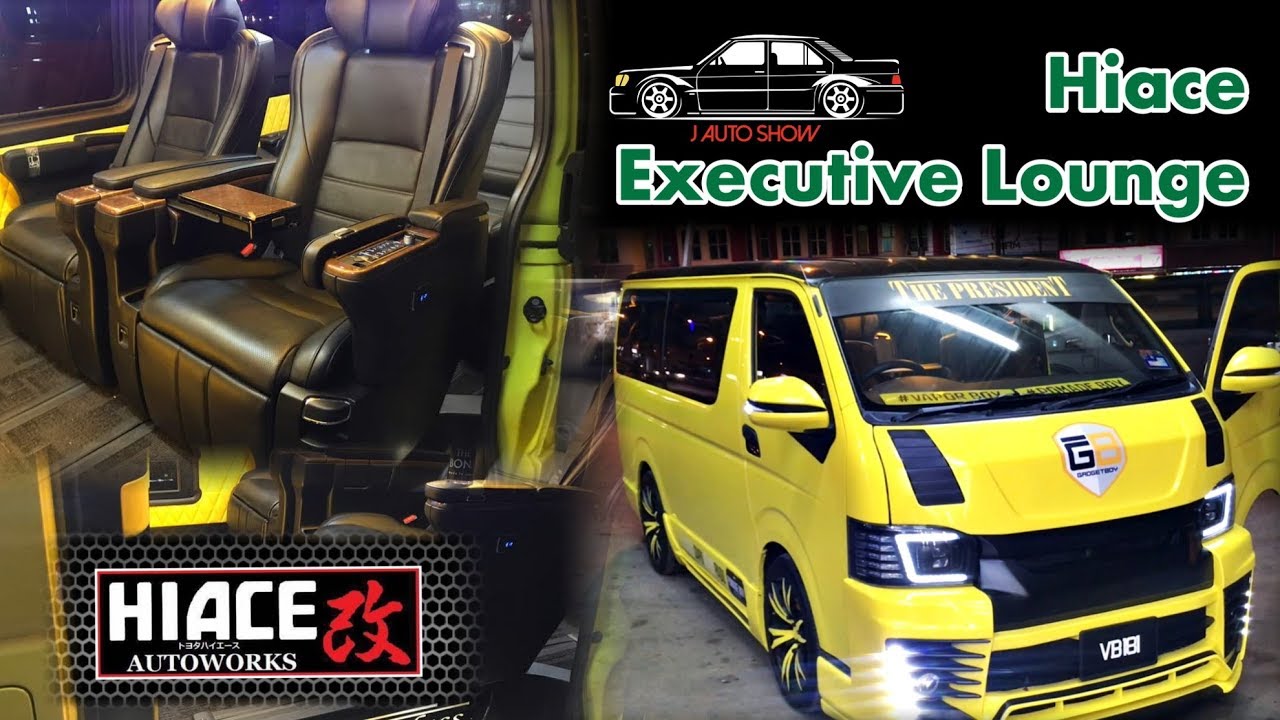 Toyota Hiace Tampil Mencolok Pakai Kelir Kuning Tapi Malah