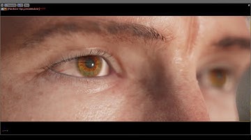 Transfolio Digital Eyes in Unreal (light test)