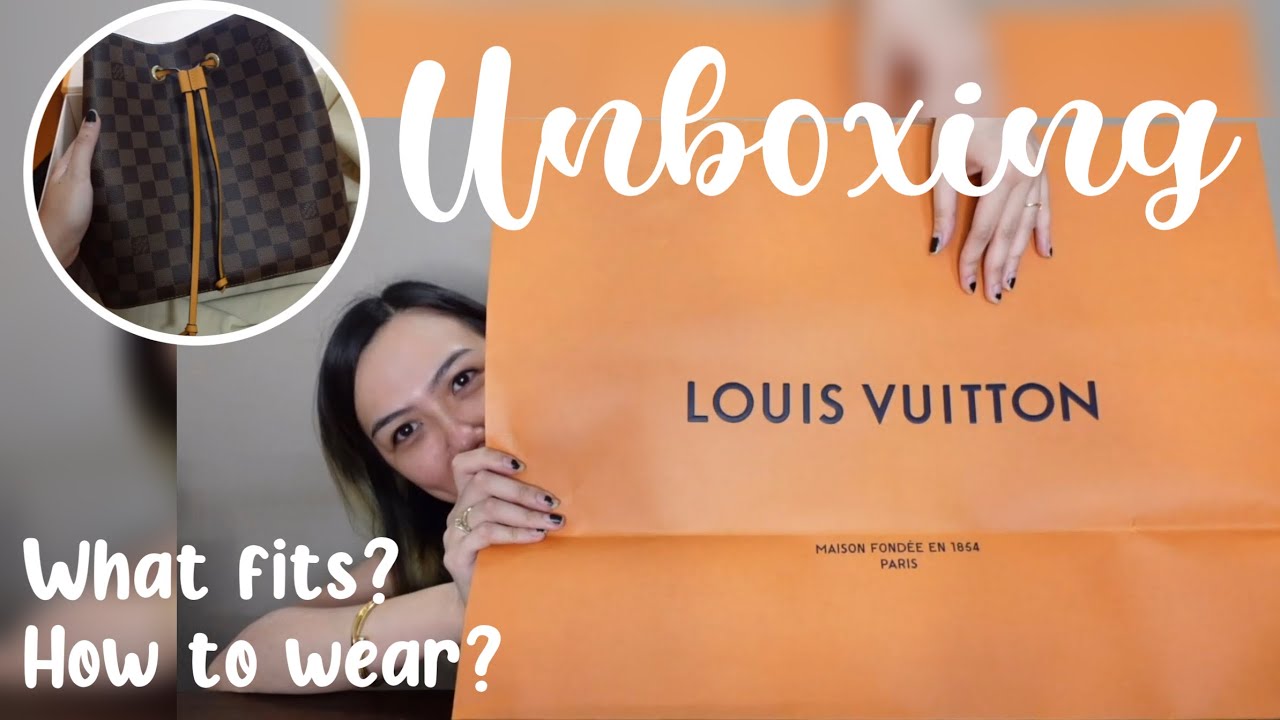 Unboxing Neo Noe Epi Leather LOUIS VUITTON BAG 🎁 Full Review