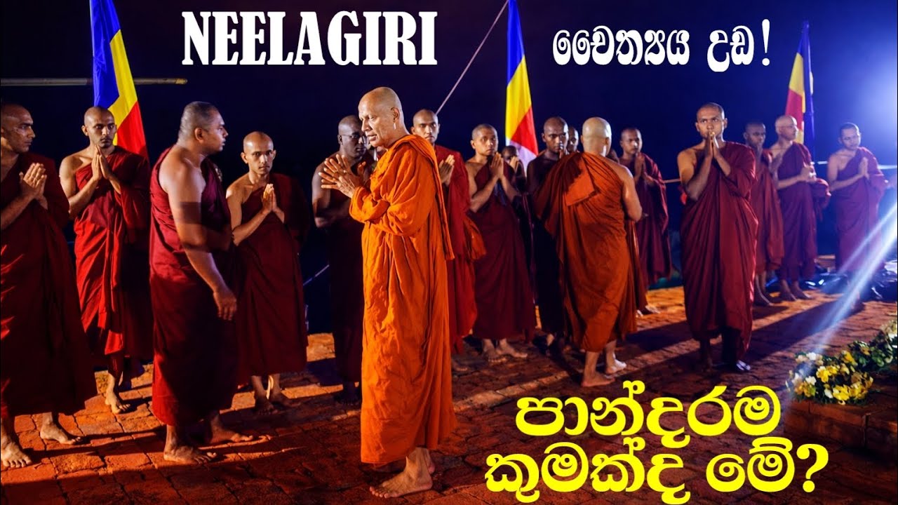 එහෙම හැමෝටම මෙ වෙලාවෙ ළඟට යන්න බෑ.. මෙහෙම හරි බලන්න ! #punyayathra #buddha   #neelagiritemple