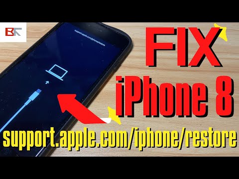 3 Steps to Fix support.apple.com/iphone/restore on iPhone 8 (Plus) | Stuck at Recovery Mode Screen