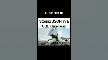 Storing JSON in a Database