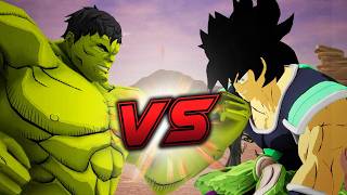 Hulk VS Broly FIGHT ANIMATION! (Marvel VS Dragon Ball)
