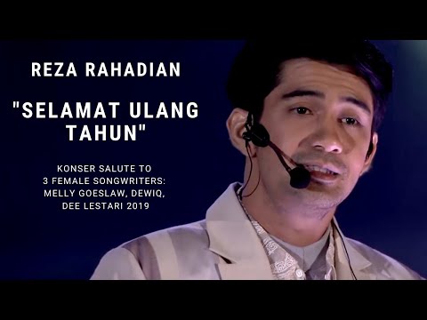 Reza Rahadian - Selamat Ulang Tahun (Konser Salute Erwin Gutawa to 3 Female Songwriters)