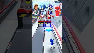 SUBWAY SURFERS 🆚 SONIC DASH 🆚 SONIC BOOM 🆚 JUCE RUN GAME 🔥 WHO IS BEST 🤔#shorts