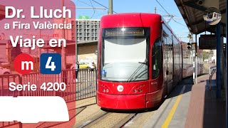 Download Lagu Viajando por la línea 4 de Metrovalència | Dr. Lluch - Fira València MP3