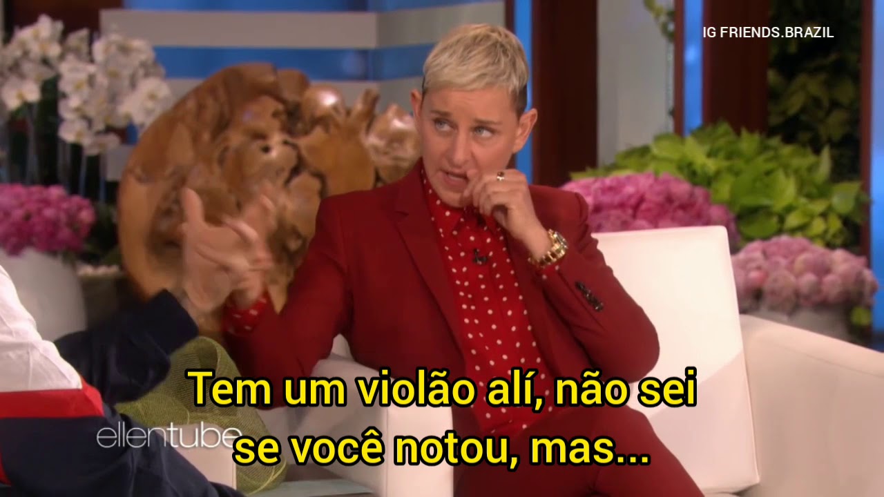 Justin Bieber no programa da Ellen DeGeneres 2020 Legendado Parte 2